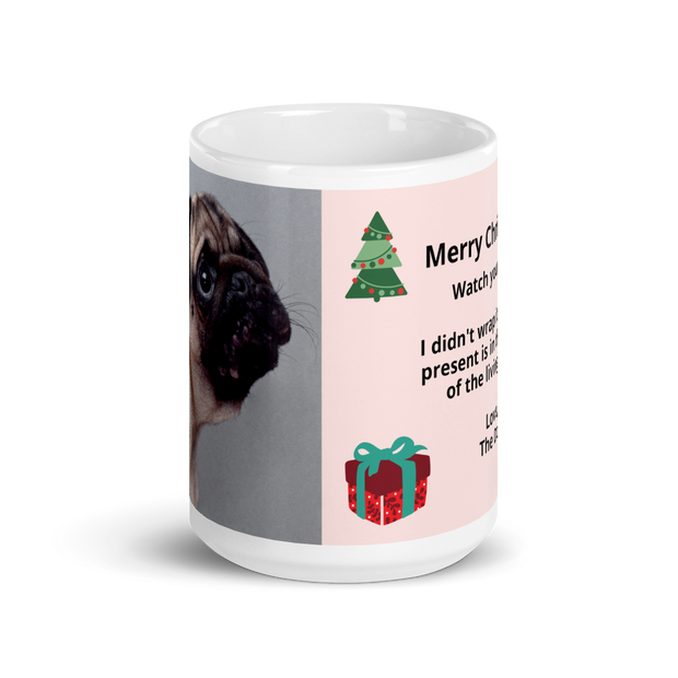 Christmas Pug Mug